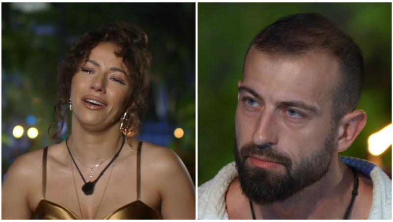 Francesca Sarao și Cristian Pungă la ceremonia specială a focului