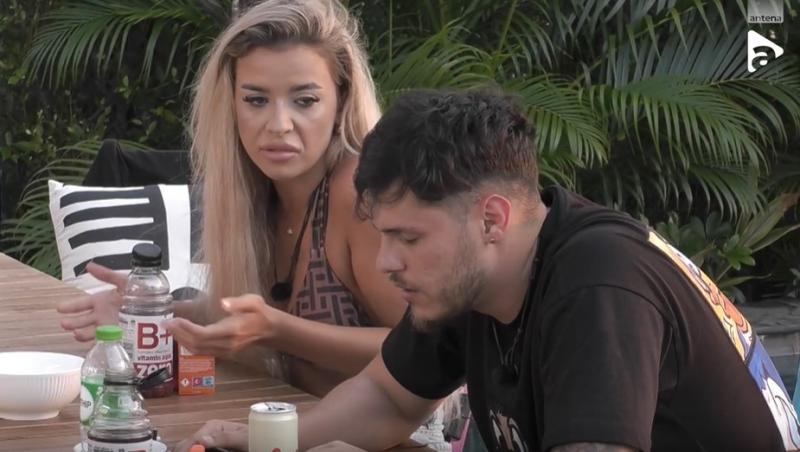 Insula Iubirii PLUS - Twin Villa, sezon 9. Nicoleta Balint, deranjată de atitudinea lui Andrei Lemnaru. Ce a supărat-o pe ispită