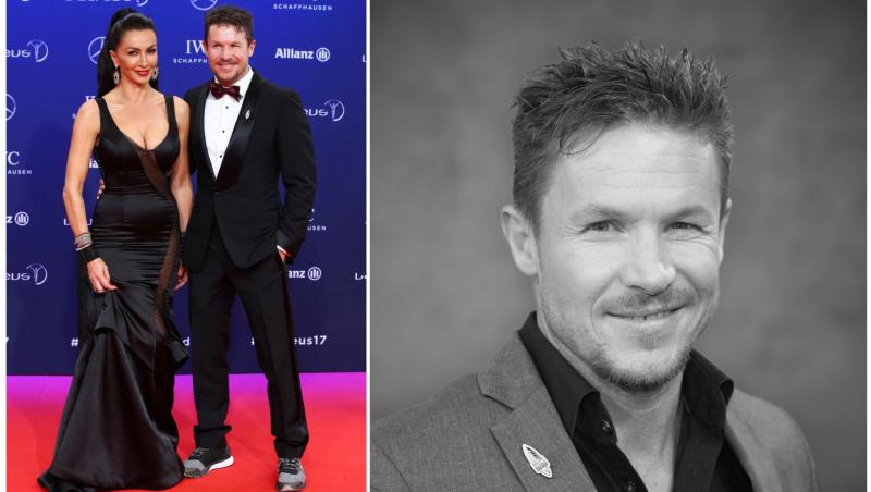 colaj foto cu mihaela radulescu si Felix Baumgartner, care a murit