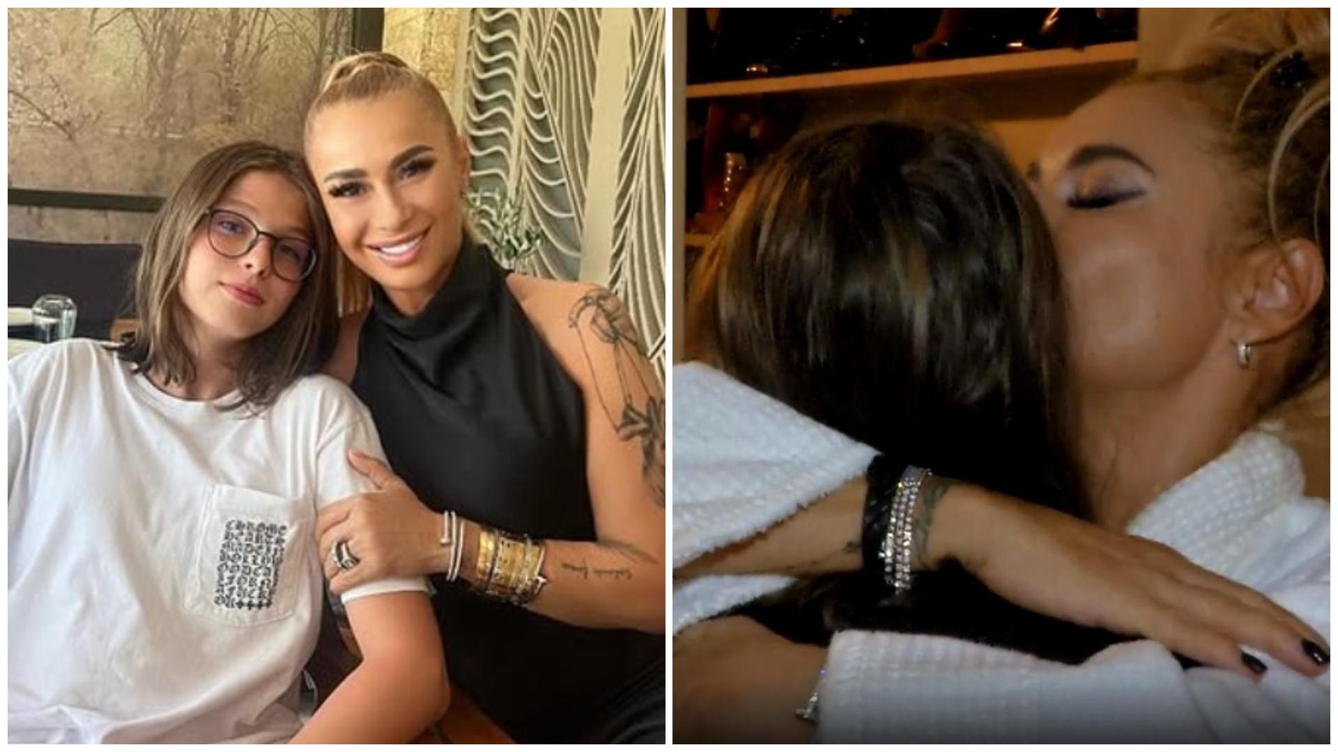 Colaj cu Anamaria Prodan și fiul ei, Bebeto