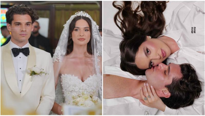 Ianis Hagi și Elena Hagi