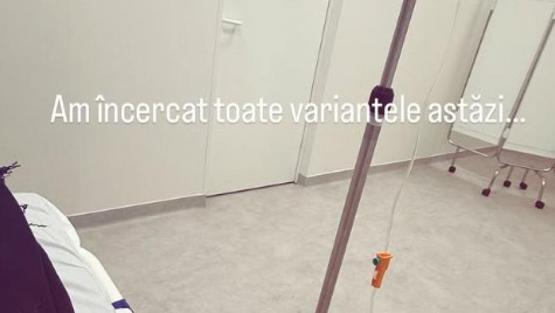 Gabriela Oțil a ajuns pe mâna medicilor. Care e motivul pentru care a avut nevoie de perfuzii