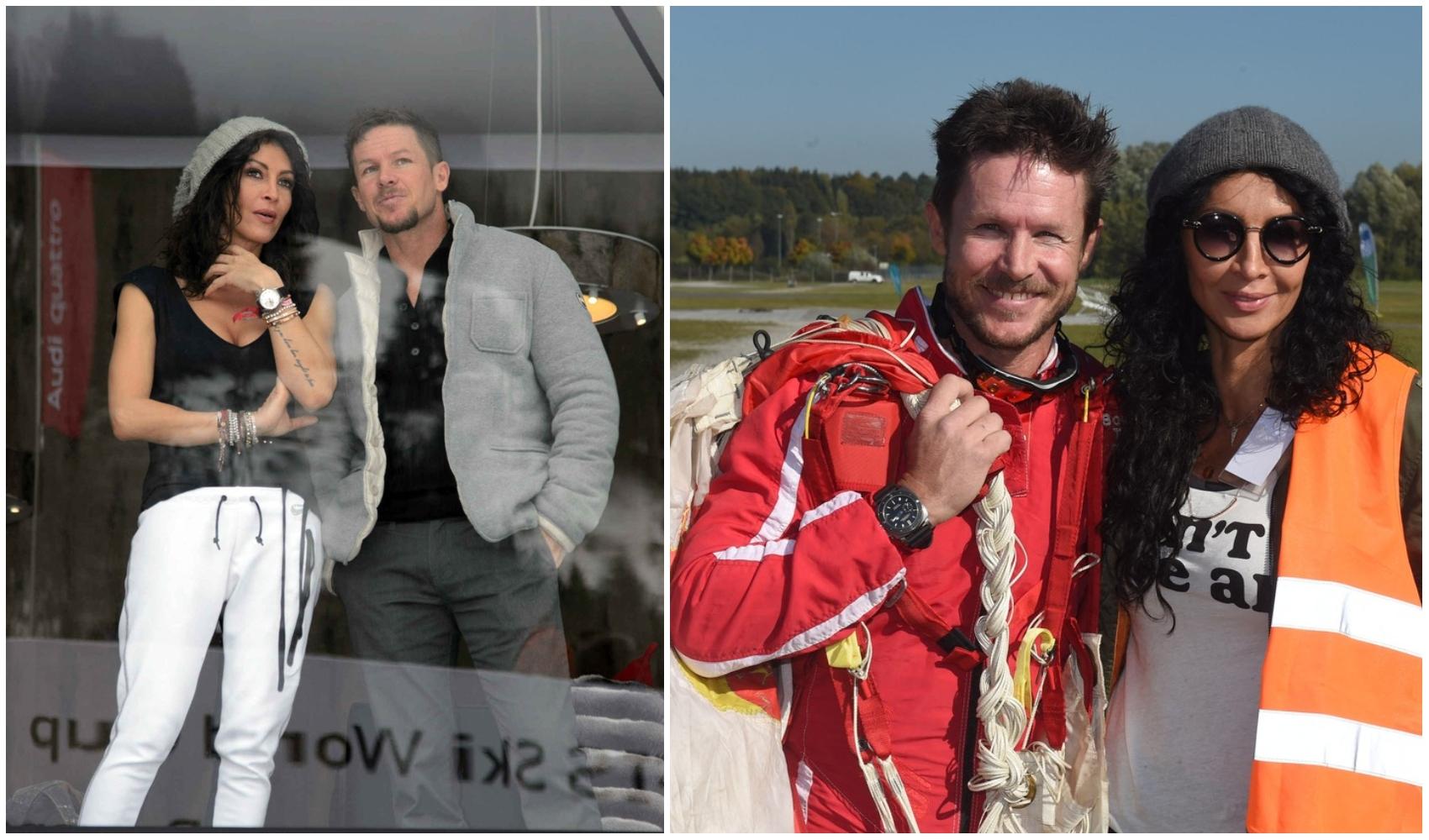 colaj foto cu mihaela radulescu si Felix Baumgartner, care a murit