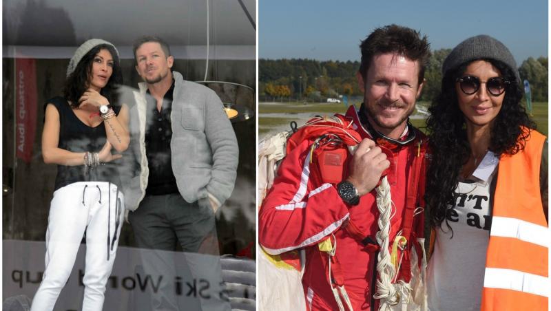 colaj foto cu mihaela radulescu si Felix Baumgartner, care a murit