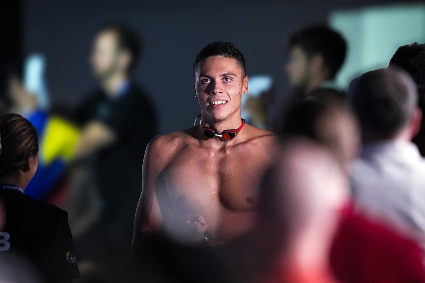 david popovici Mondialele din Singapore 2025