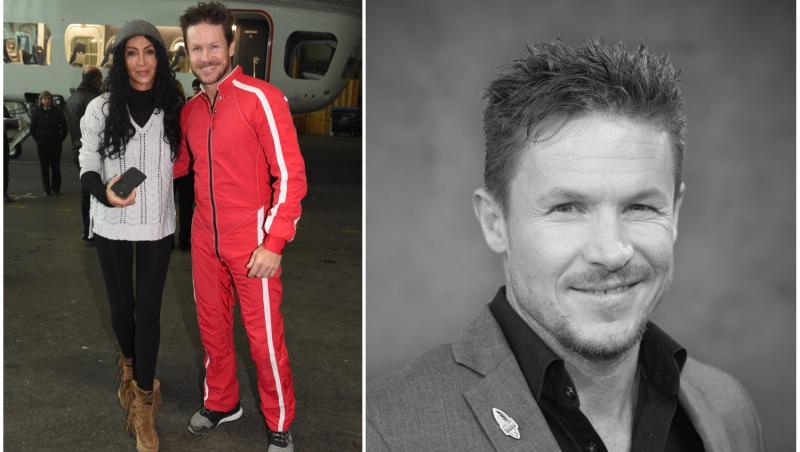 colaj foto cu mihaela radulescu si Felix Baumgartner, care a murit
