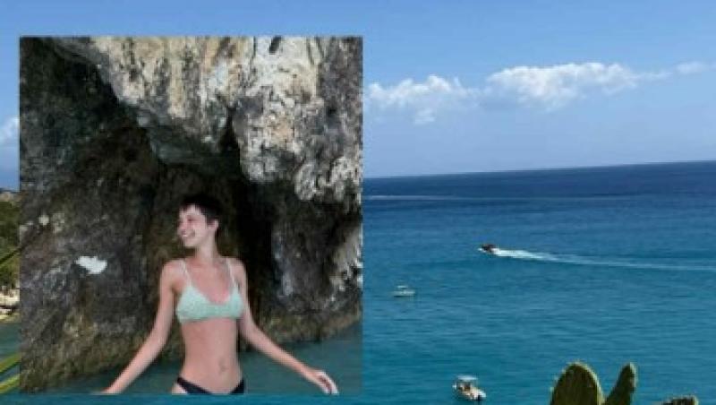 Cum arată Karina Jianu în costum de baie. Actrița din Ana, Mi-ai fost scrisă în ADN a făcut furori la plajă în vacanță