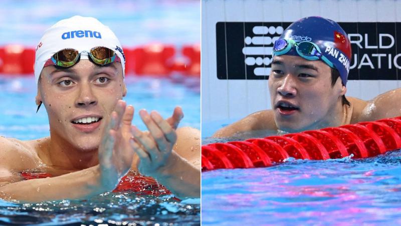 colaj david popovici și Pan Zhanle