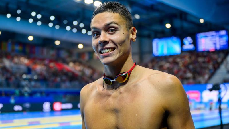 David Popovici, gest demn de un campion în fața rivalului său, Pan Zhanle. Cum i-a surprins iubita sportivului