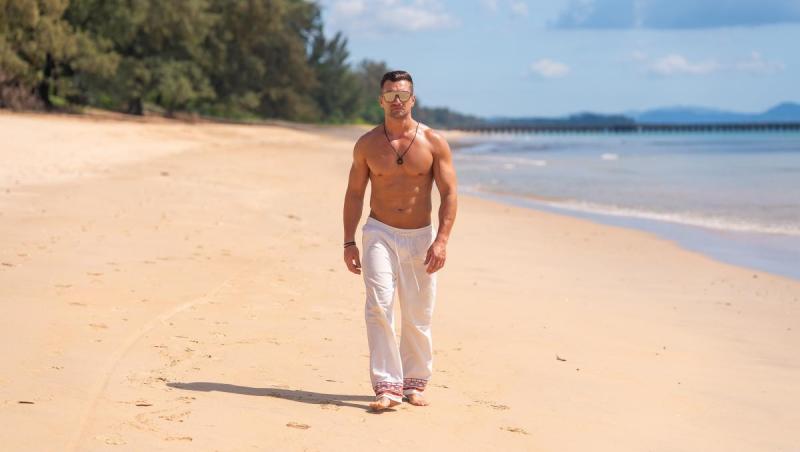 Insula Iubirii, sezon 9. Cum arăta ispita Cătălin Brînză pe vremea când participa la concursuri de frumusețe masculină