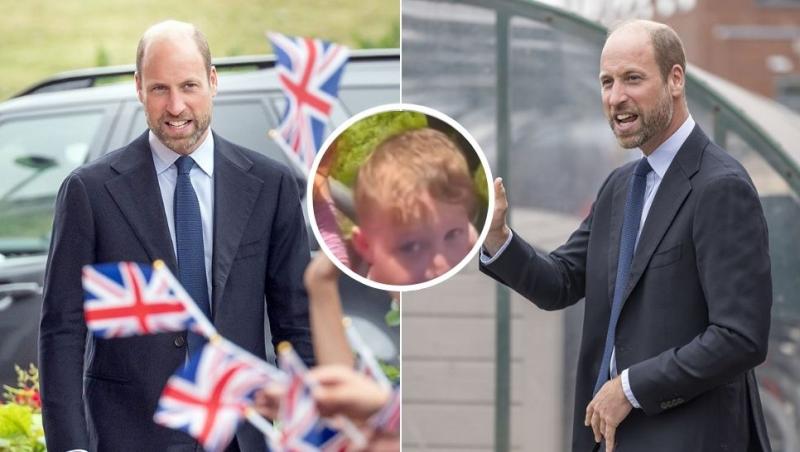 colaj prnțul william și copil care l-a confundat cu un guvernator