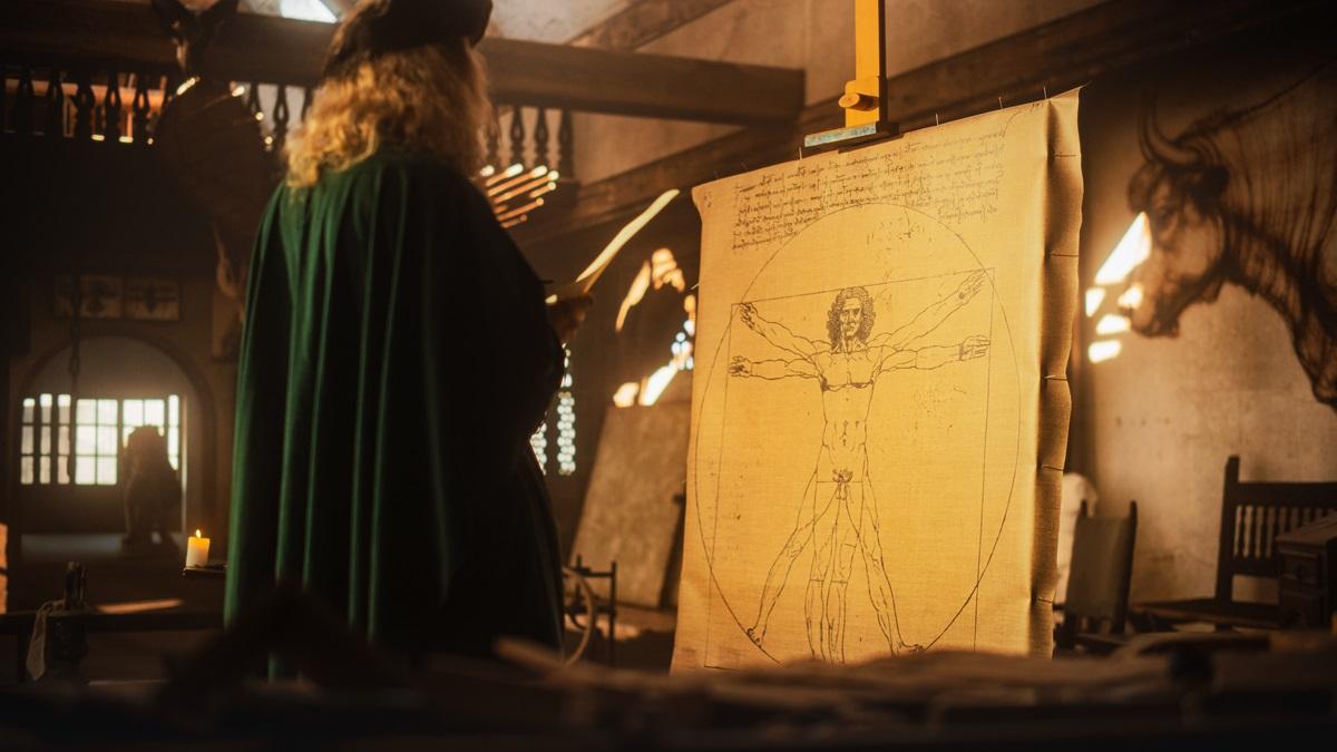 Codul lui Da Vinci real a fost rezolvat după 500 de ani. Ce a descoperit un dentist în Omul Vitruvian