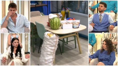 Mireasa, sezonul 11. Discuțiile despre biscuiți au continuat, iar părinții lui Teo au adus 3 pungi în casă. Reacția tinerilor