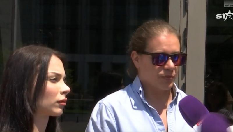 Prima decizie în procesul dintre Iustin Petrescu și Marilu Dobrescu. Băiatul a venit însoțit de actuala iubită la Tribunal