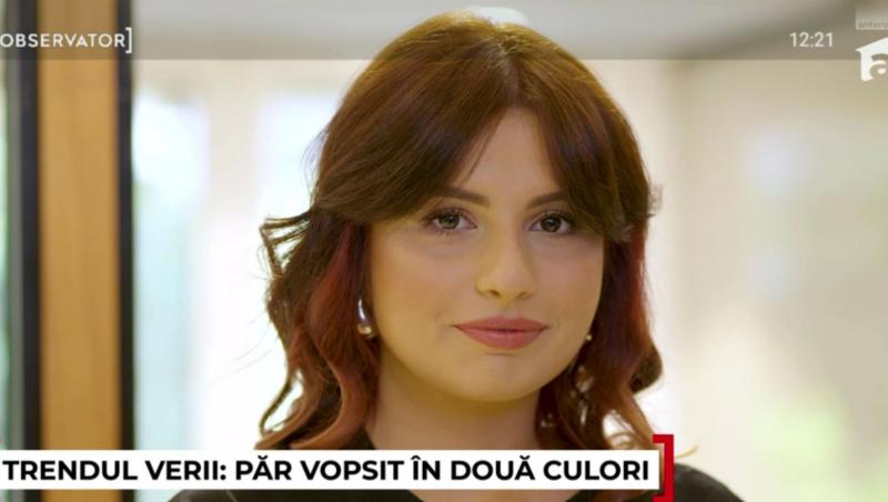 Ce este „peekaboo hair”, trendul care face furori vara aceasta. Cum obții un look îndrăzneț în două culori