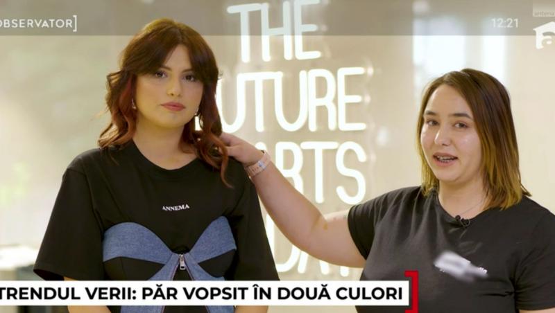 Ce este „peekaboo hair”, trendul care face furori vara aceasta. Cum obții un look îndrăzneț în două culori