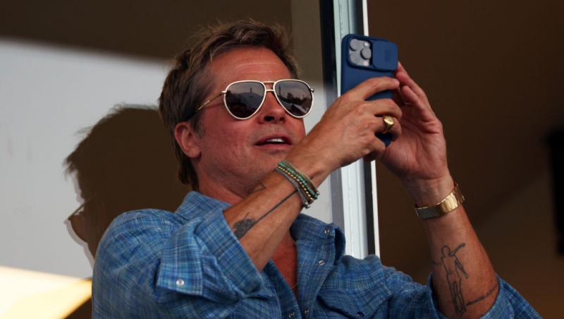 Brad Pitt, moment jenant pe platourile de filmare. Ce a mâncat de și-a speriat întreaga echipă: „Au fugit din cafenea”