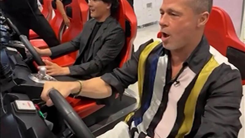 Brad Pitt, moment jenant pe platourile de filmare. Ce a mâncat de și-a speriat întreaga echipă: „Au fugit din cafenea”