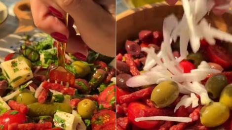 Salata de vară cu cârnați care a devenit virală pe TikTok. Care sunt ingredientele necesare pentru acest preparat inedit