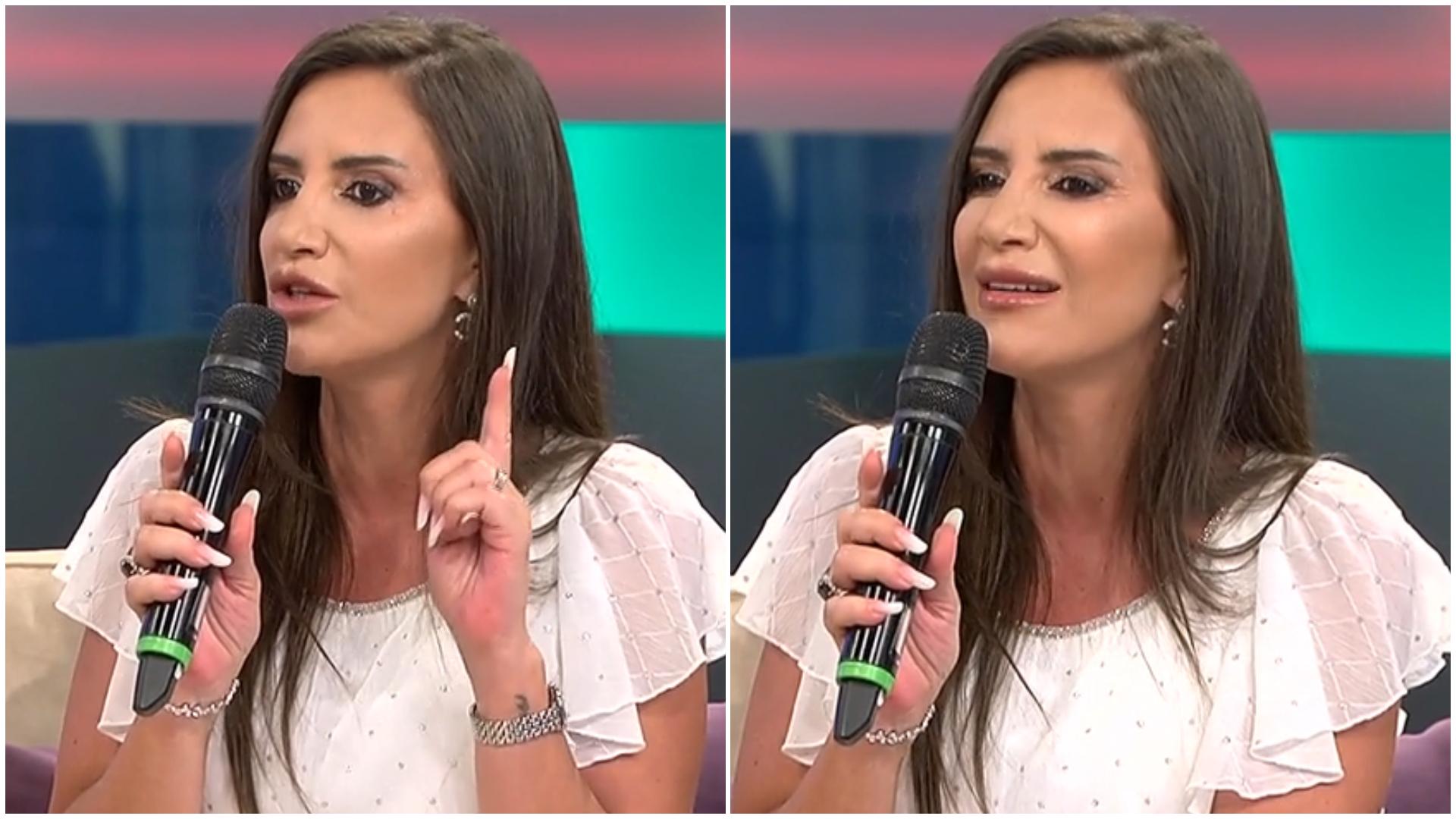 Mara Bănică în platoul Summer Star