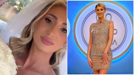 Mireasa sezon 3. Maria a îmbrăcat rochia de mireasă. Cum a arătat la nunta cu tatăl fiului ei