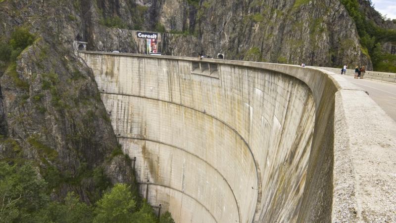 Lacul Vidraru va fi golit pentru prima dată în ultimii 50 de ani. Care e motivul