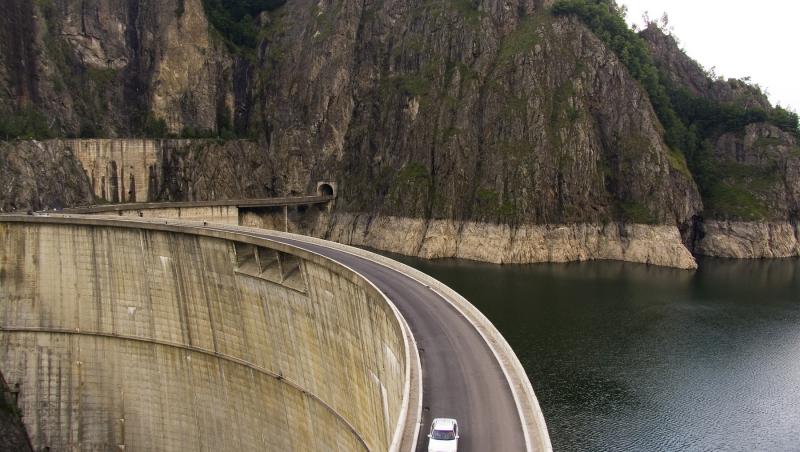 Lacul Vidraru va fi golit pentru prima dată în ultimii 50 de ani. Care e motivul