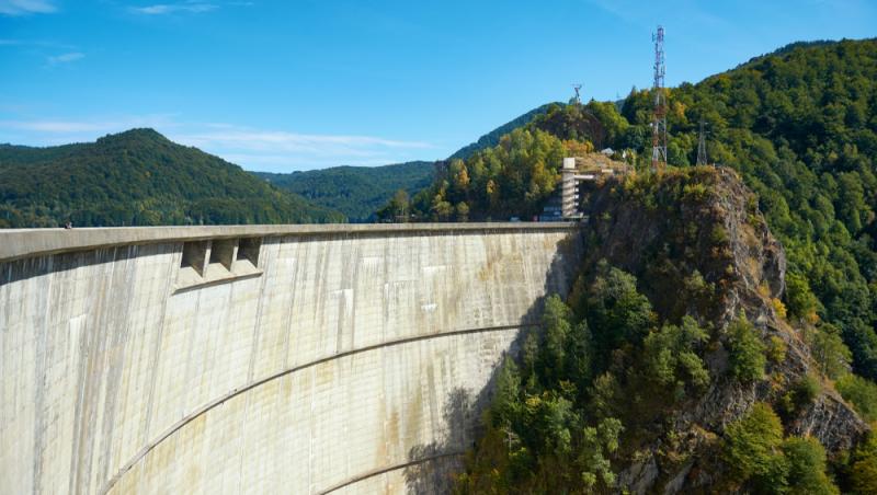 Lacul Vidraru va fi golit pentru prima dată în ultimii 50 de ani. Care e motivul