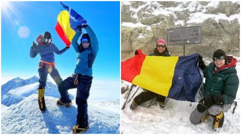Iulia Jaso și Delia Wookey, gemenele românce care au făcut istorie pe circuitele „Seven Summits” și „Seven Volcanic Summits”