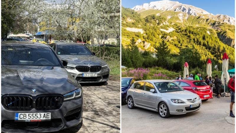 imagini cu masini din parcari din bulgaria