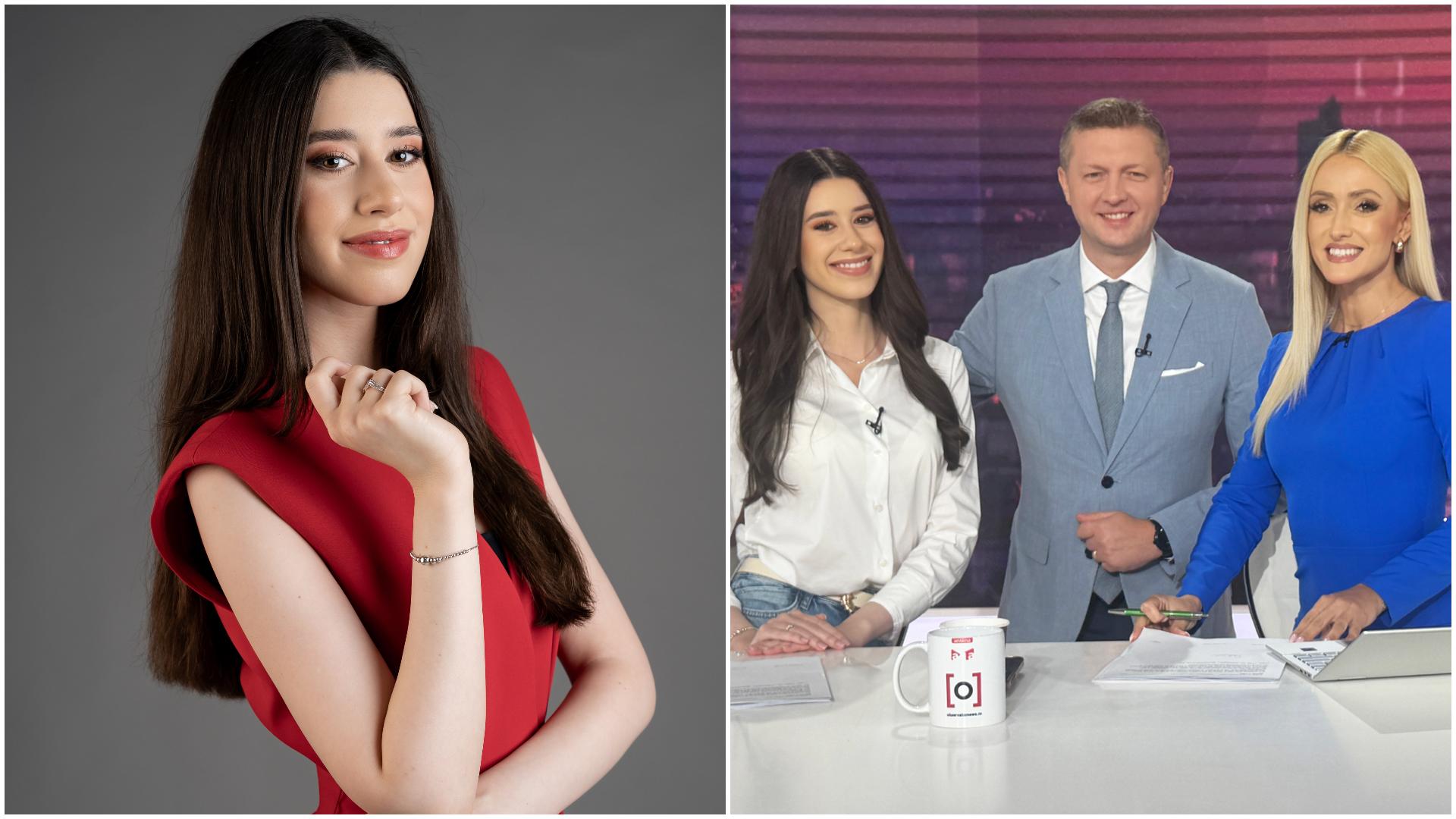 Echipa Observator 6 se mărește! Sabina Pantazi, absolventă Antena Academy, este noua prezentatoare meteo Observator