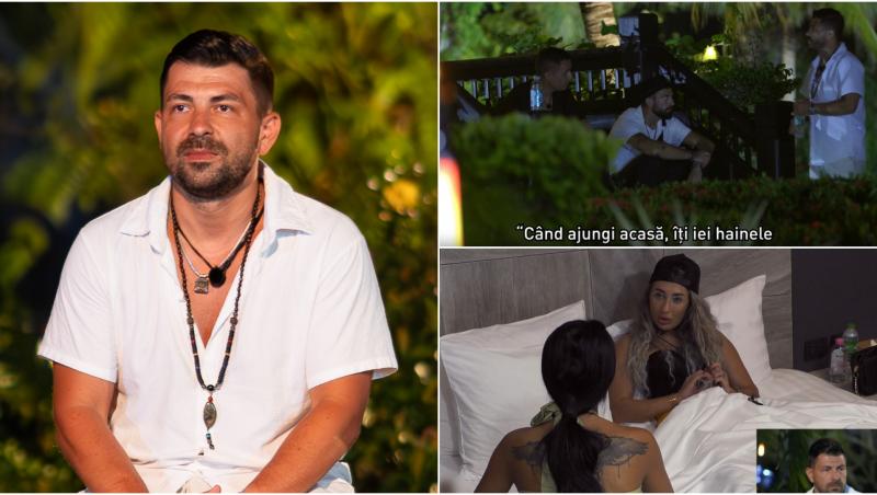 Insula Iubirii, 11 august 2025. Marian Grozavu, ieșire nervoasă când credea că nu este filmat. Ce au înregistrat camerele