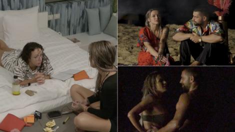 Insula Iubirii Plus Vila Escape, sezonul 9. Ella și Francesca, discuție privată cu subînțeles. Ce i-a scris Francesca pe un bilet