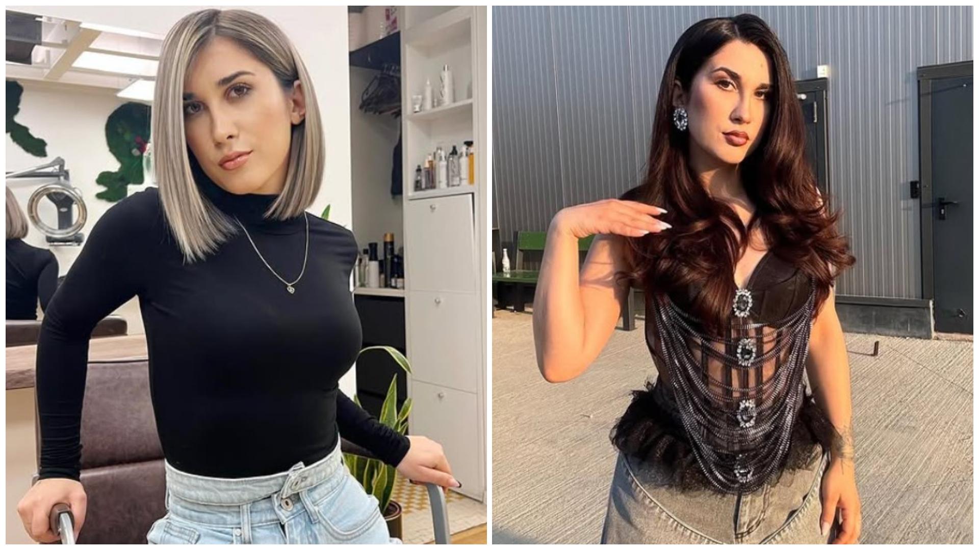 Colaj cu Adda în două ipostaze diferite