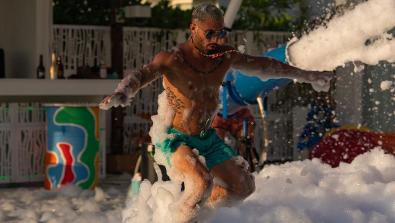 Insula Iubirii, 12 august 2025. Spuma party a scos la iveală gândurile ascunse ale concurenților. Ce a urmat în vile