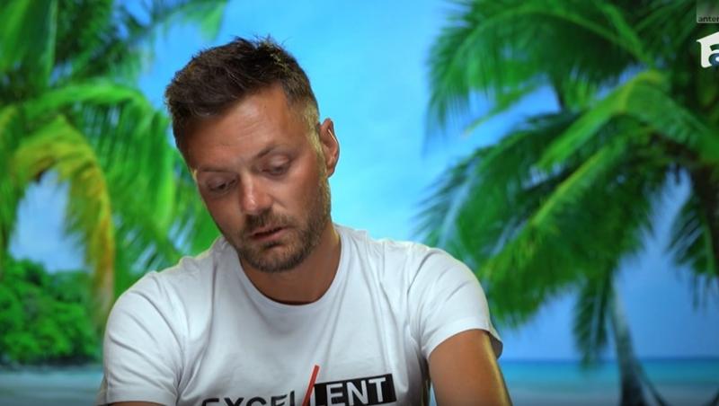 Insula Iubirii, 12 august 2025. Radu Vâlcan a întrerupt petrecerea băieților pentru o discuție în privat. Cum a reacționat Marius