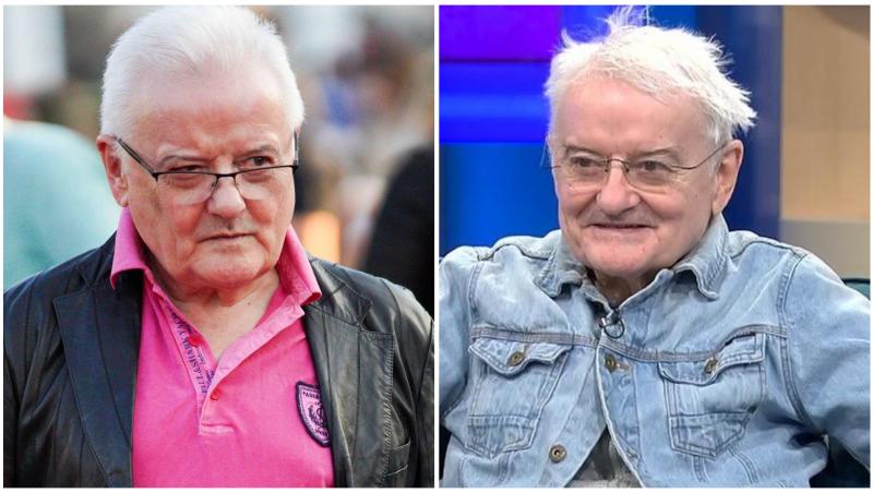 Colaj cu Irinel Columbeanu în două ipostaze diferite