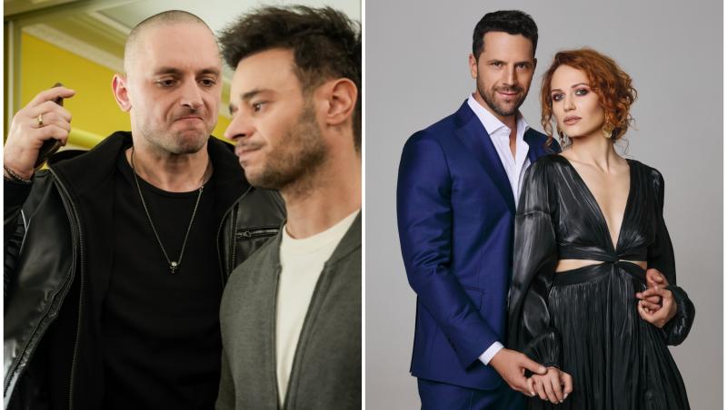 colaj foto cu acgtori din serialul iubire cu parfum de lavanda