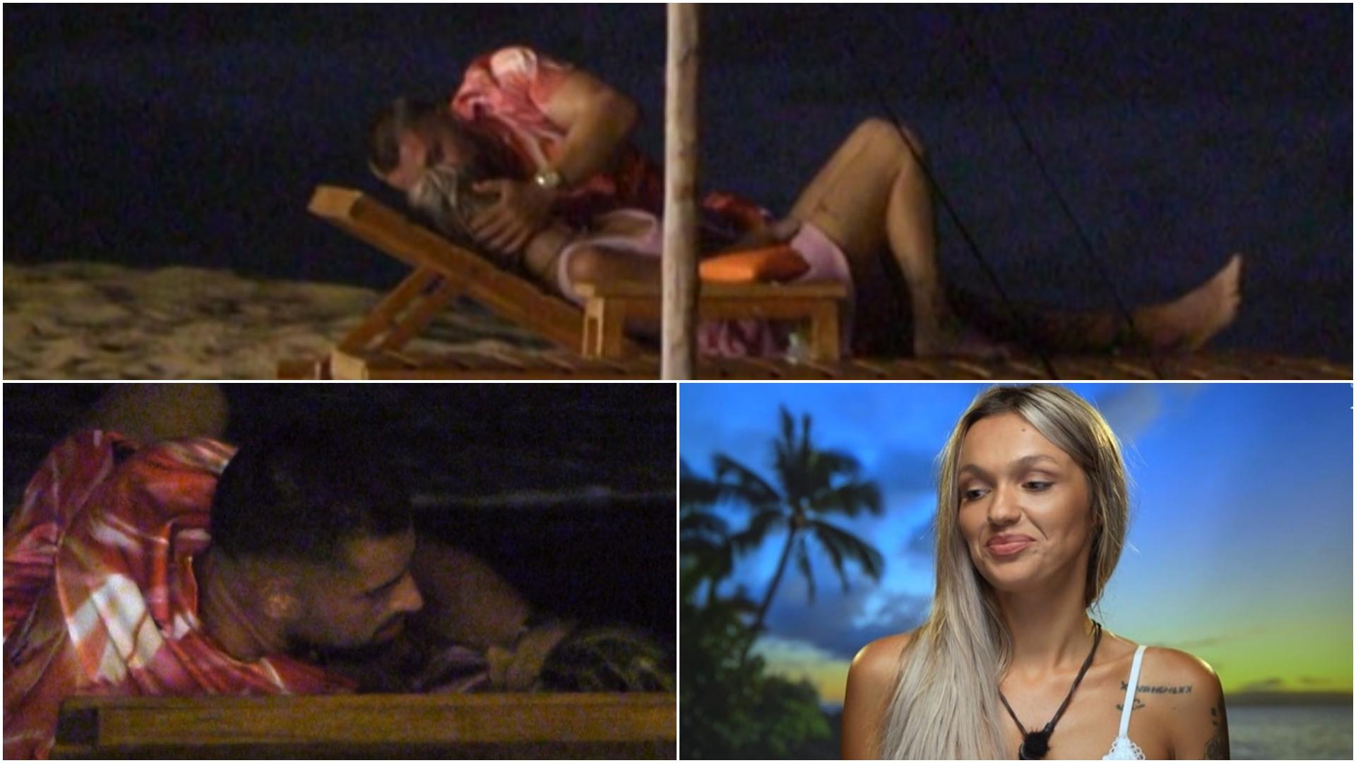 colaj foto ella si teo pe sezlong la insula iubirii 2025