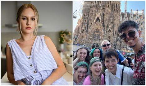 Ilinca Gheorghiu, vacanță alături de colegii din „Ana, Mi-ai fost scrisă în ADN”: „Eram în mare îmbrăcați și râdeam cu lacrimi”