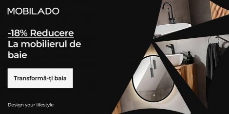 (P) Mobilado aduce eleganța în baia ta: reduceri de până la -18% la mobilier de baie premium