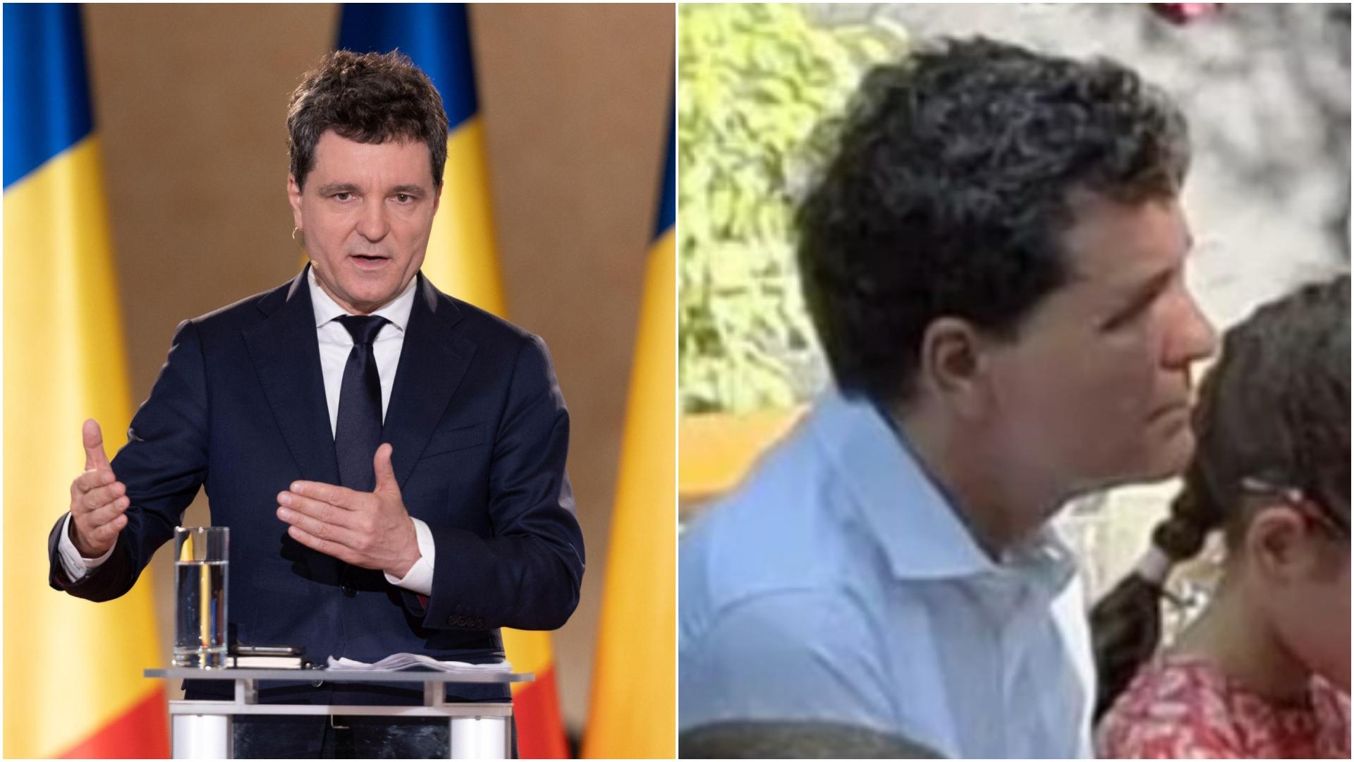 colaj foto presedintele romaniei nicusor dan