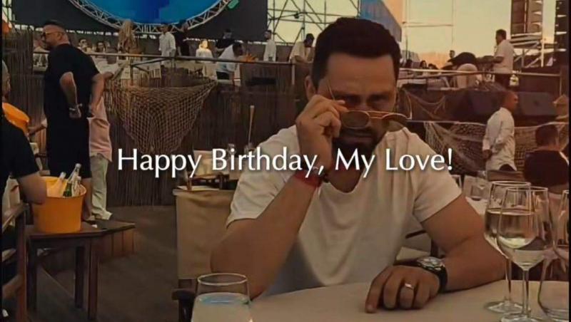 Chef Orlando Zaharia a împlinit 46 de ani! Ce mesaj romantic i-a transmis soția lui și cum au sărbătorit în familie