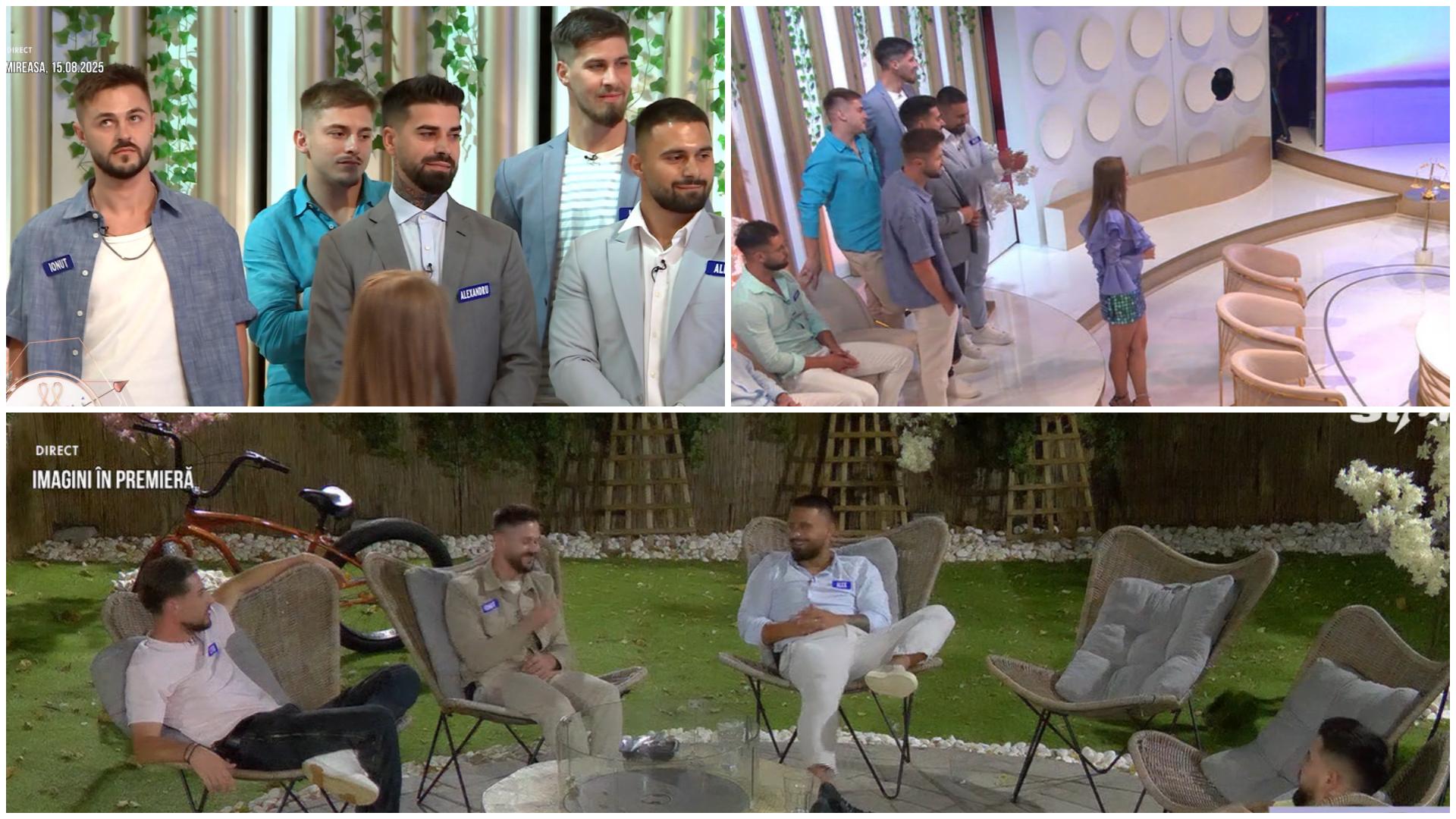 Mireasa, sezon 12. Ce au discutat băieții înainte de task-ul alinierii, unde Loredana a avut 5 pretendenți