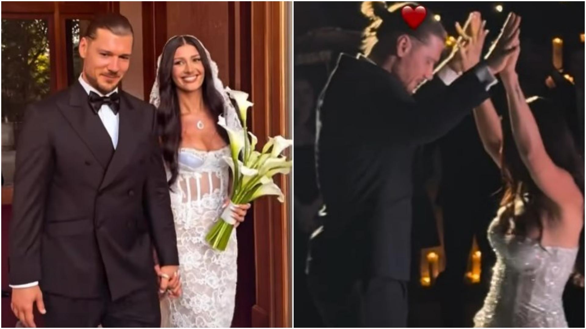 colaj foto alina eremia nunta