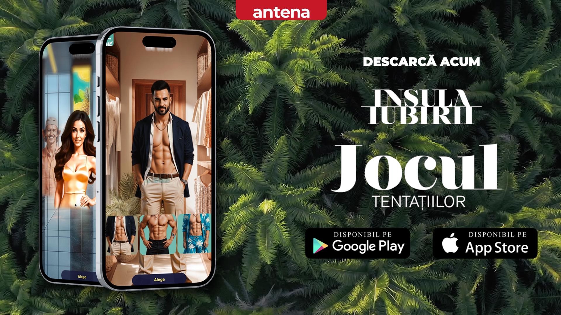 Antena 1 lansează primul joc inspirat de un show: Insula Iubirii &ndash; Jocul Tentațiilor. Aplicația, disponibilă pentru Android și iOS