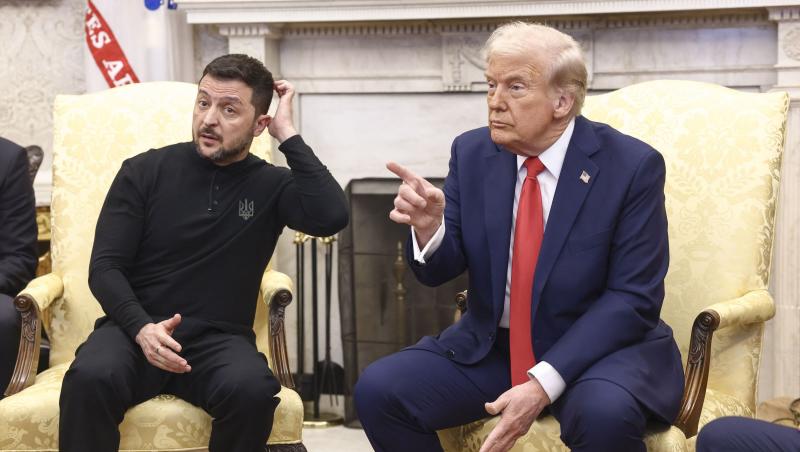 Cum s-a îmbrăcat Volodimir Zelenski la Casa Albă după ce Donald Trump l-a certat că nu poartă costum. Remarca lui savuroasă