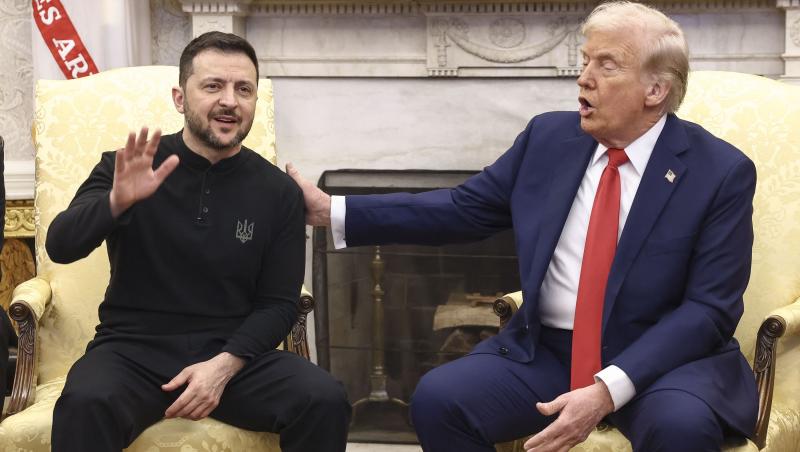 Cum s-a îmbrăcat Volodimir Zelenski la Casa Albă după ce Donald Trump l-a certat că nu poartă costum. Remarca lui savuroasă