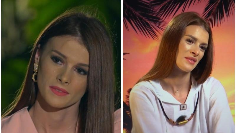 colaj foto cu teodora marcu de la insula iubirii