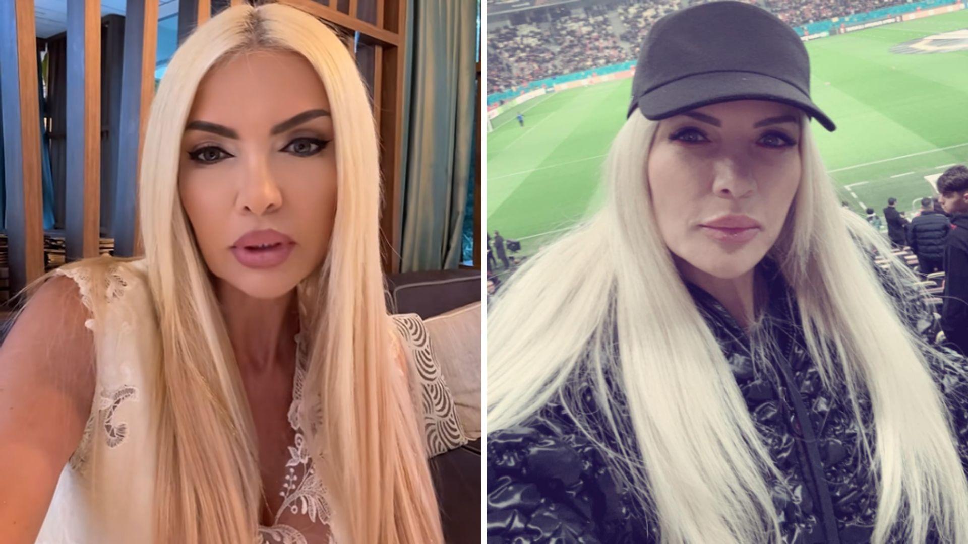 Laura Vicol, prima reacție după ce a fost acuzată că a sfidat legea la meciul Rapid- FCSB. Cum a fost surprinsă în tribune